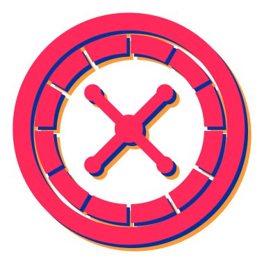 Vektör illüstrasyonu, simge ögesi arkaplanı