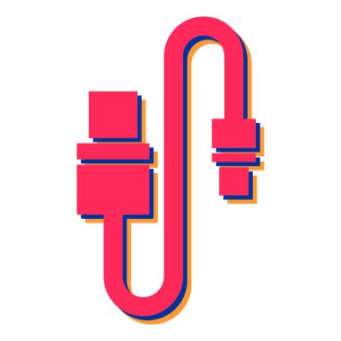 mıknatıs simgesi vektör çizimi