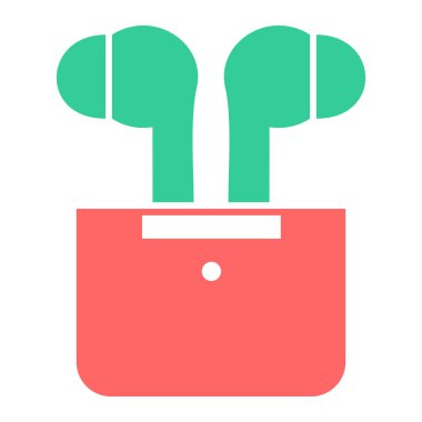 Beyin. Web simgesi basit illüstrasyon