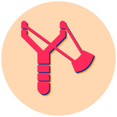 Bir matkabın düz tasarımının vektör çizimi