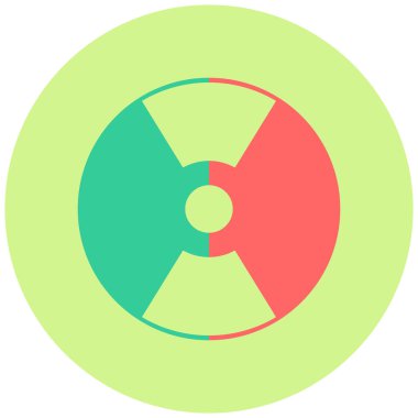 Kompakt Disk simgesinin vektör çizimi