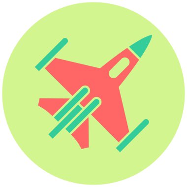 Uçak. Web simgesi basit illüstrasyon