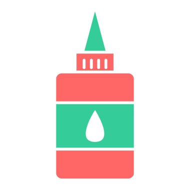 Yapıştırıcı. Web simgesi basit tasarım