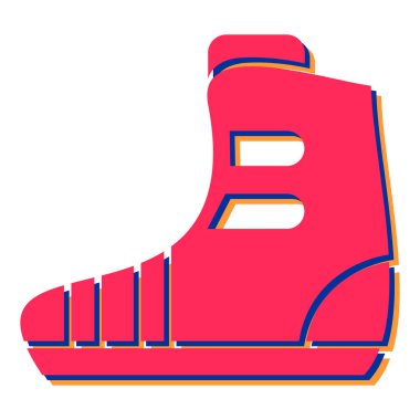 Bir spor arabanın vektör illüstrasyonu