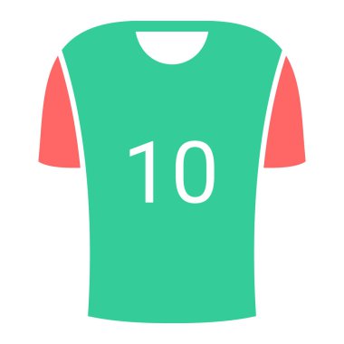 Tişört ikonu. vektör illüstrasyonu