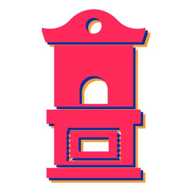 Vektör illüstrasyonu, simge ögesi arkaplanı