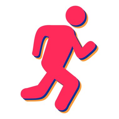 man simgesi vektör illüstrasyonu