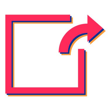 ok simgesinin vektör illüstrasyonu