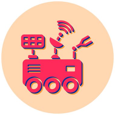 robot. Web simgesi basit tasarım