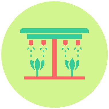 bahçe vektör simgesi modern basit tasarım