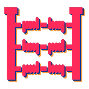 Modern b 'nin vektör illüstrasyonu eksik simgesi