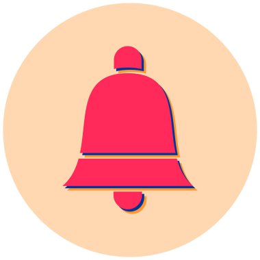 Zil. Web simgesi basit tasarım