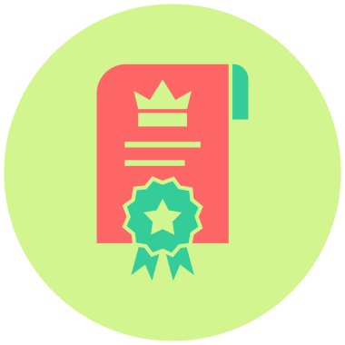 Harf modern simgesinin vektör illüstrasyonu 