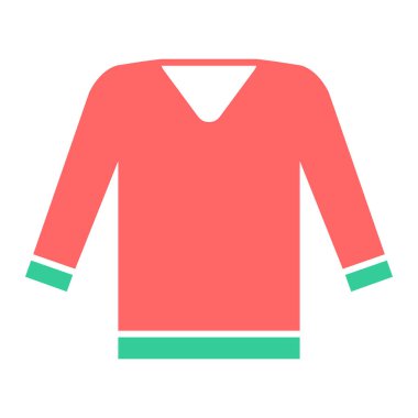 Gömlek. Web simgesi basit illüstrasyon