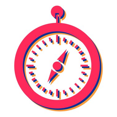 Pusula simgesi vektör resimlemesi