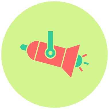 Spot Light simgesinin vektör illüstrasyonu