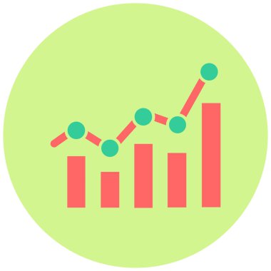 Grafik. Web simgesi basit illüstrasyon