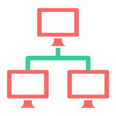 ağ paylaşımı. Basit resimleme