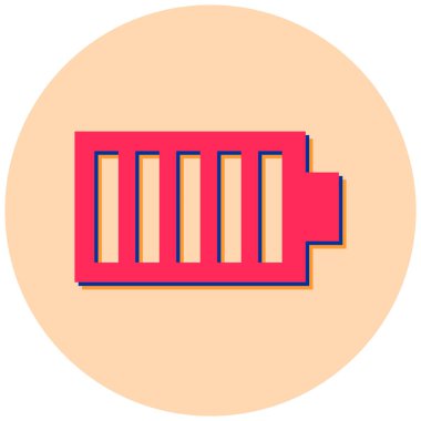 pil vektör illüstrasyonu