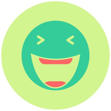 gülen yüz simgesi vektör simgesi