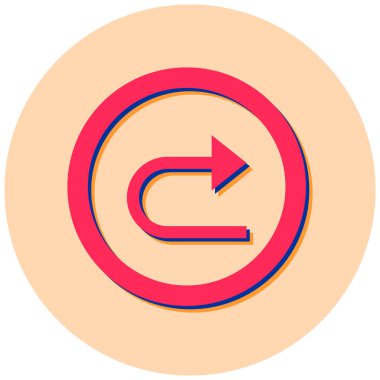 Okların vektör illüstrasyonu modern simge