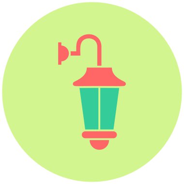 Lamba. Web simgesi basit illüstrasyon