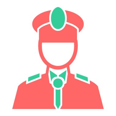 Basit vektör illüstrasyonu, web simgesi 