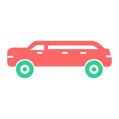 - Araba. Web simgesi basit illüstrasyon