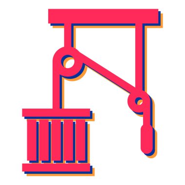 Robot kol ikonu. Beyaz arkaplanda izole edilmiş web tasarımı için robot vektör simgelerinin karikatürü