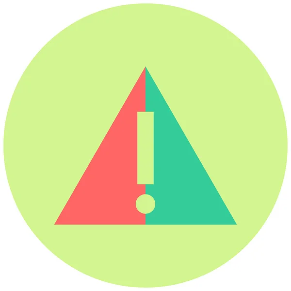 Vector Illustration Warning Icon — Image vectorielle