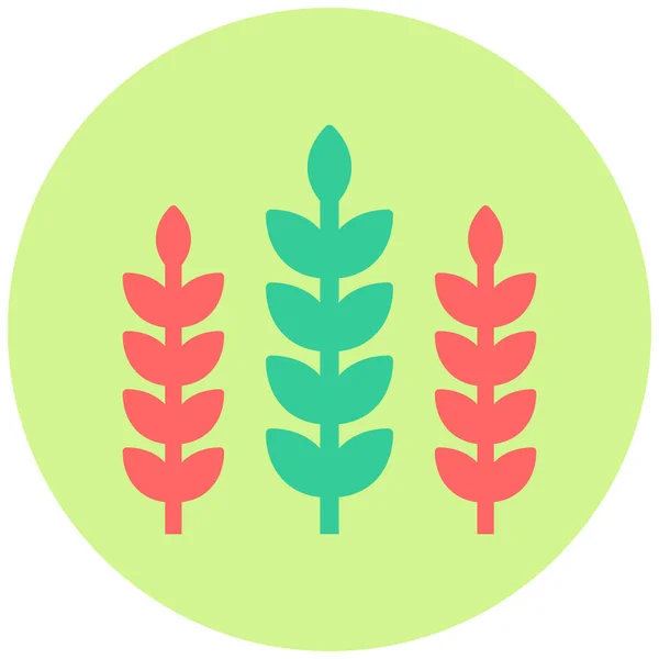 Wheat Web Icon Simple Illustration — Stock Vector