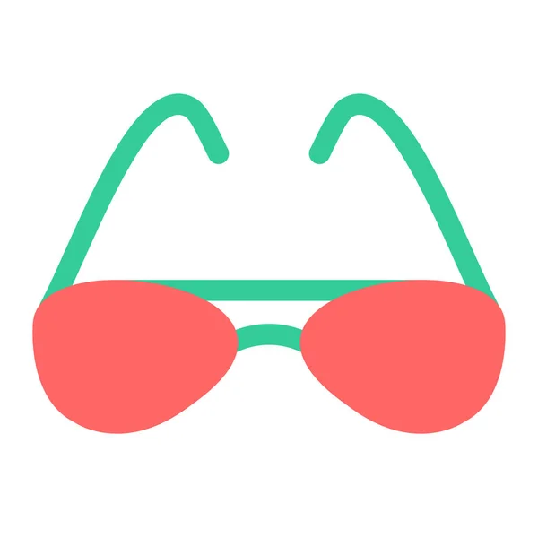 Óculos Sol Ícone Web Design Simples —  Vetores de Stock