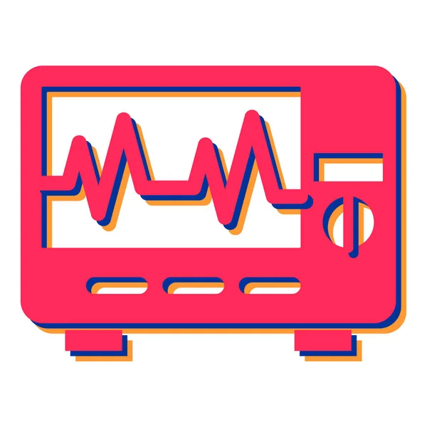 Blood Test Icon Simple Illustration Medical Equipment Vector Icons Web — Vetor de Stock