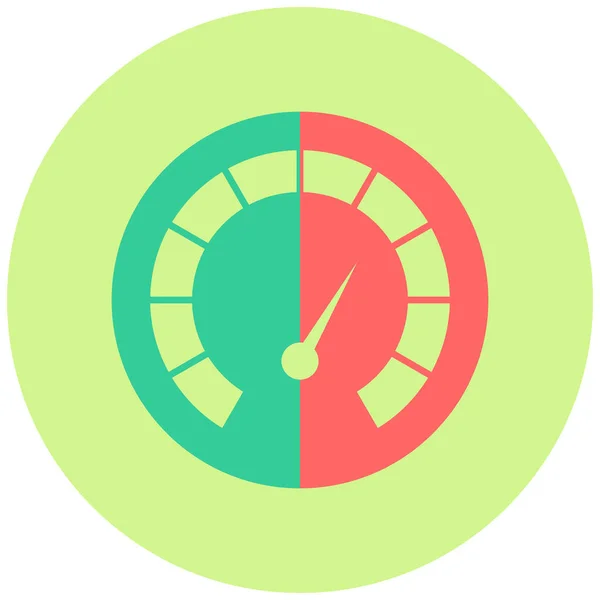 Clock Web Icon Simple Illustration — Stock Vector