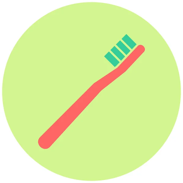 Toothbrush Icon Simple Design Vector Illustration — Stock Vector