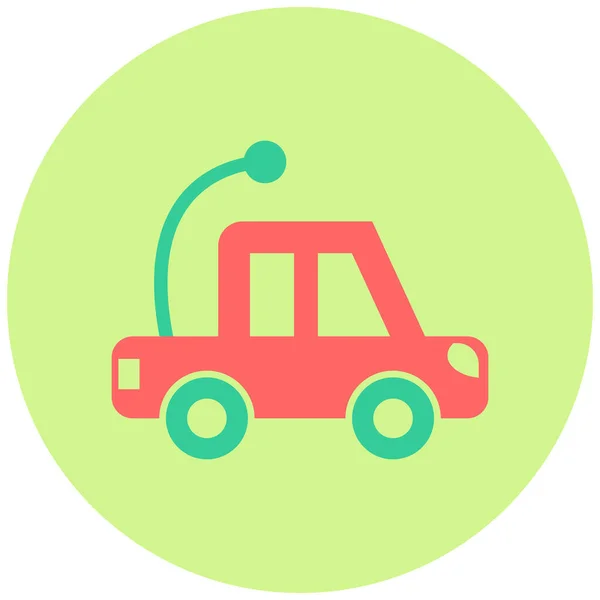 Car Web Icon Simple Illustration — Stok Vektör