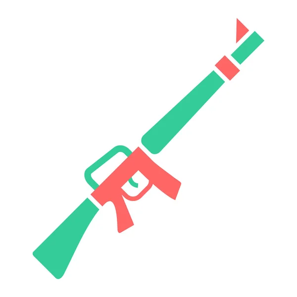 Icono Del Arma Militar Ilustración Vectorial — Vector de stock