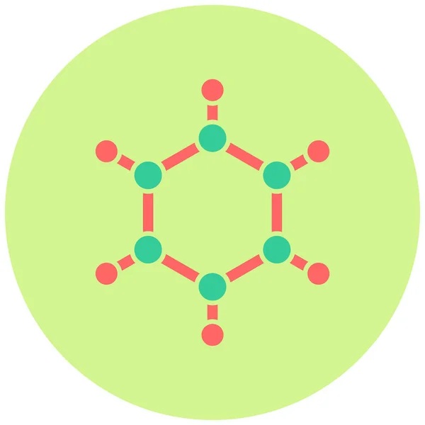 Polymer Web Symbol Einfache Illustration — Stockvektor