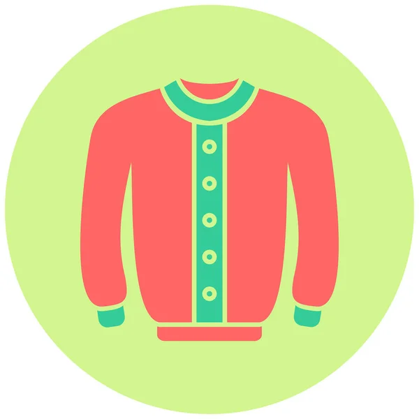 Куртка Иконка Сайта — стоковый вектор