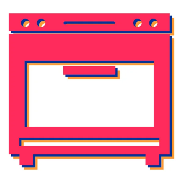 Kitchen Appliances Icon Vector Illustration — Stock Vector
