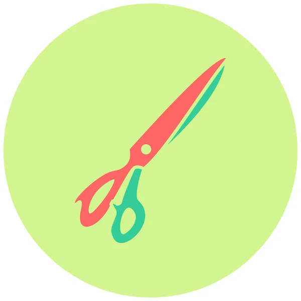 Vektor Illustration Von Scissors Modernes Symbol — Stockvektor