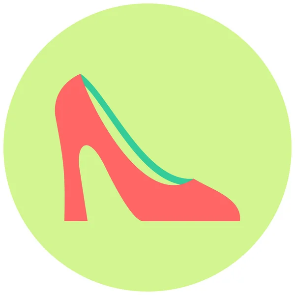 Tacones Altos Icono Vector — Vector de stock