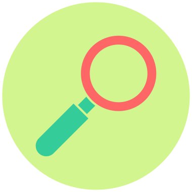 Ara. Web simgesi basit tasarım 