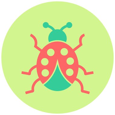 Uğur böceği vektör illüstrasyonuName