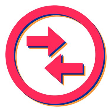 ok simgesi vektör illüstrasyonu