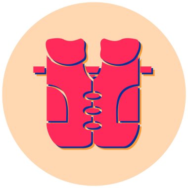 Boks eldivenleri. Basit tasarım