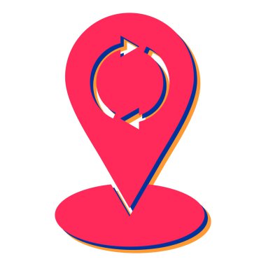 Konuş. Web simgesi basit illüstrasyon