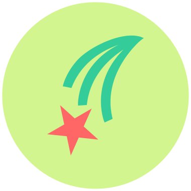 Ay. Web simgesi basit illüstrasyon