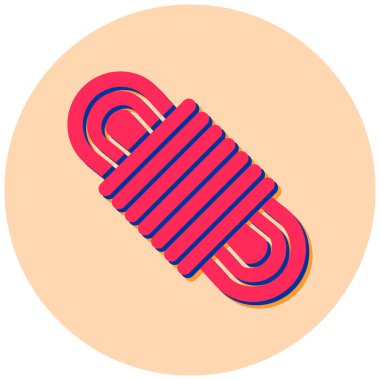 Teyp. Web simgesi basit illüstrasyon