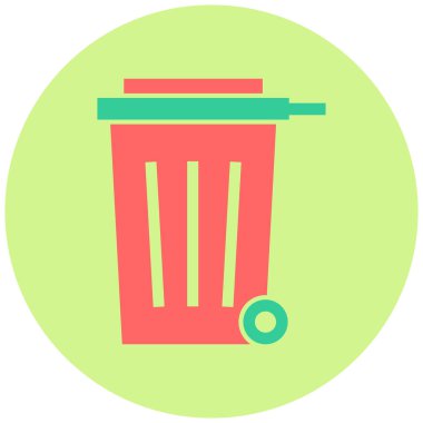 Çöp kutusu. Basit tasarım